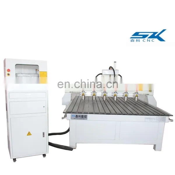 Multi Spindle Six Heads Wood Door Cnc Router/1825 3d Wood Router Cnc Carving Machine/3d Wood Cutting Cnc Machine With Multi Head photo-3