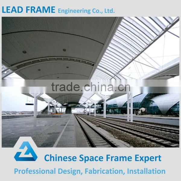 Prefabricated Galvanized Space Grid Structure Steel Roof Truss Design photo-5