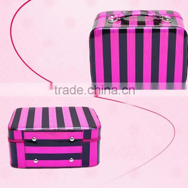 Wholesales pu Leather Makeup Brush Organizer,bulk Cosmetic Bags Cheap Wholesale Makeup Bags,leather Makeup Travel Bag photo-5