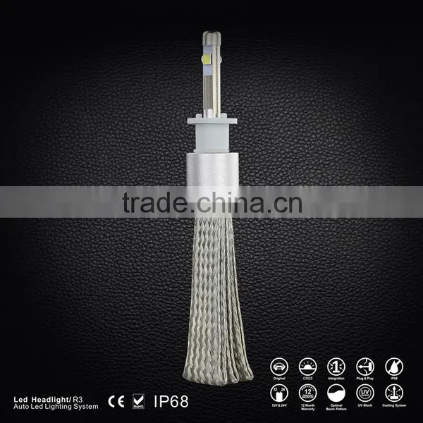 Automobiles & Motorcycles Accessories Led r3 4800lm h1 Led Headlight Bulbs photo-2