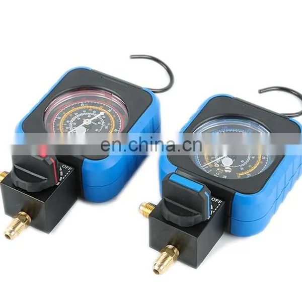 CT-466 Single Manifold Gauge Set HVAC Refrigeration System Auto Air Conditioner AC Charging R134A R22 R12 R502 R410A R404 VALUE photo-3
