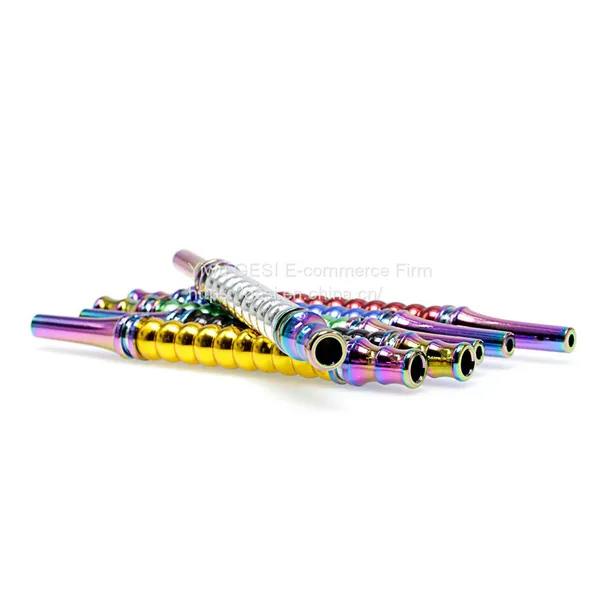 Smoking Pipe Metal Rainbow Color Alloy Smoking Pipe For Sell photo-3