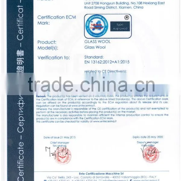 Excellent Glass Wool Insulation With CE photo-6