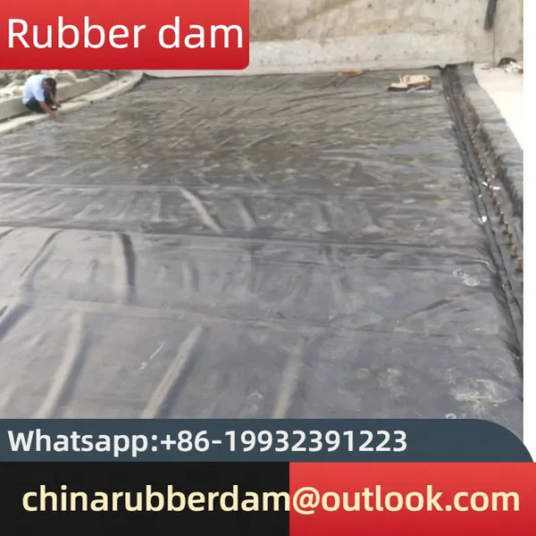 Installation of Water Filled Rubber Dam, Removal and Replacement of Old Dam Bags photo-3