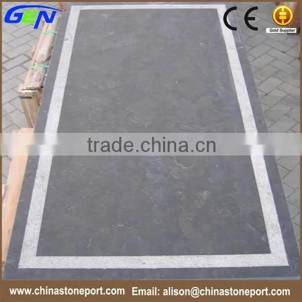 Natural China Polished Blue Limestone