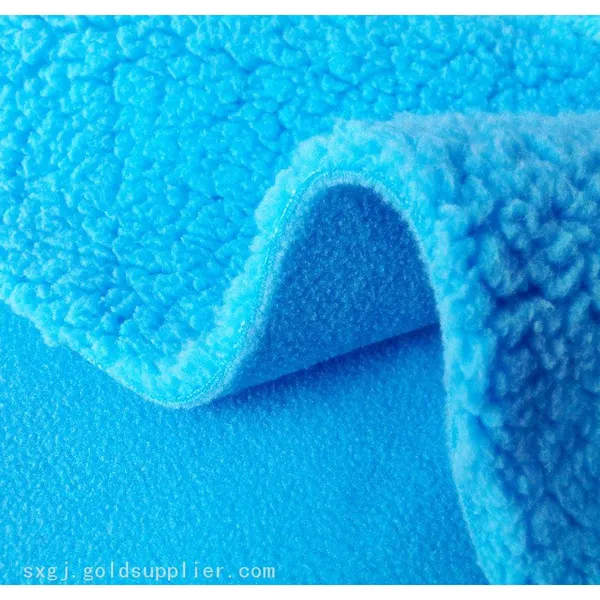 Compound Polar Fleece And Sherpa Fleece Fabric For Blanket‌
