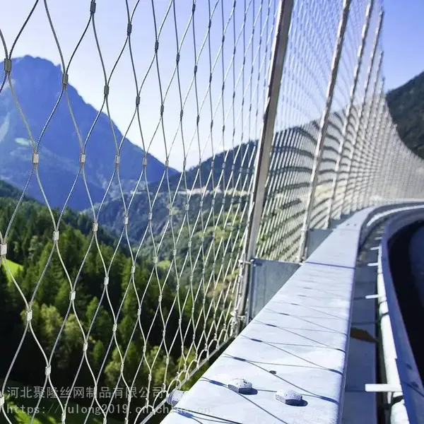 Flexible Stainless Steel Wire Rope Mesh for Aviary Netting photo-2