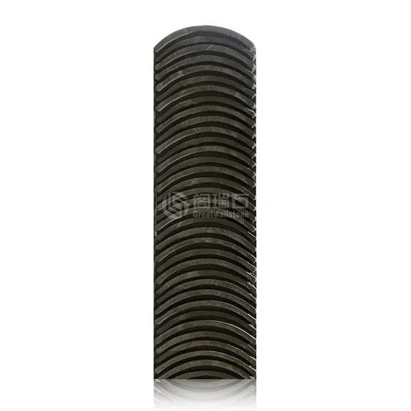 Modern Design PU Components 3D Geometric Plate With Pyramid Texture Lightweight Polyurethane Culture Stone for Hotel Application photo-5