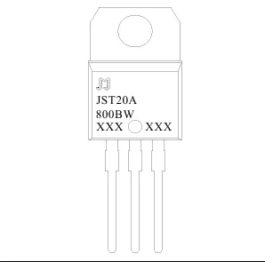 JST20A-800BW 20A ТРИАК JIEJIE MICROELECTRONICS