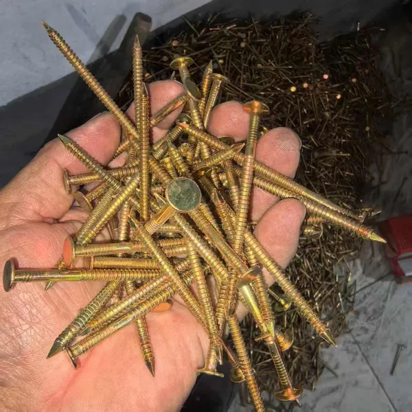 Safe Top Nails Plastic Cap Roofing Nails Ring Shank Spiral Shank Umbrella Head With Washer photo-2