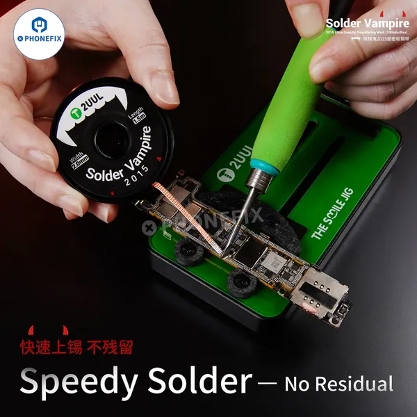 2UUL DW15 Solder Vampire Wick for CPU and Nand Tin Cleaning photo-2