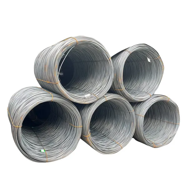 5.5mm 6.5mm 8mm 10mm 12mm Ss400 A36 Q195 Hot Rolled Low Carbon Steel Wire Rod in Coils Price photo-2