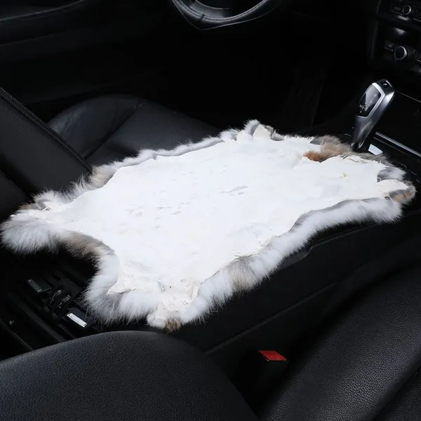 Car Center Console Fur Cushion photo-3