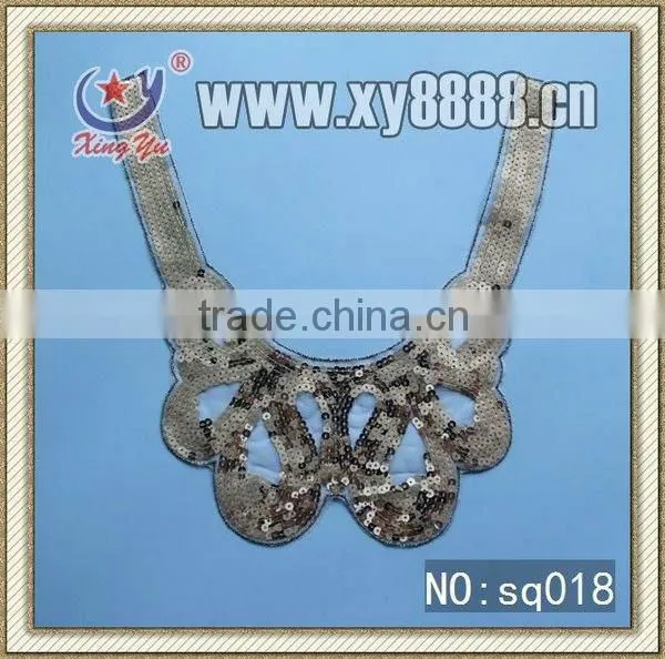 Chinese Manufacturer Sequin Embroidery Patch