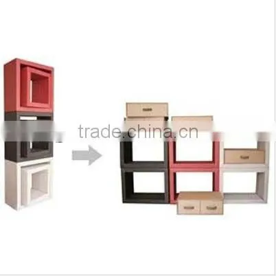 100% recyclable foldable cardboard storage drawers Hongkong