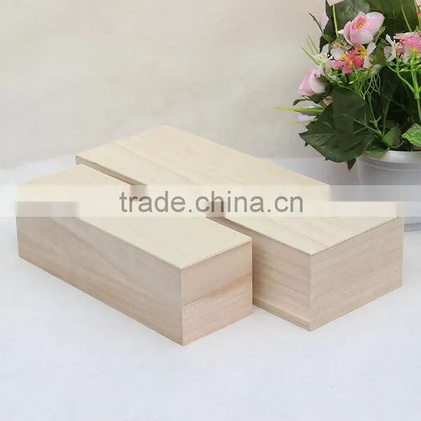 Wooden Disposable Bento Box, Christmas Food Storage Containers,wood Rectangle Storage Box photo-4