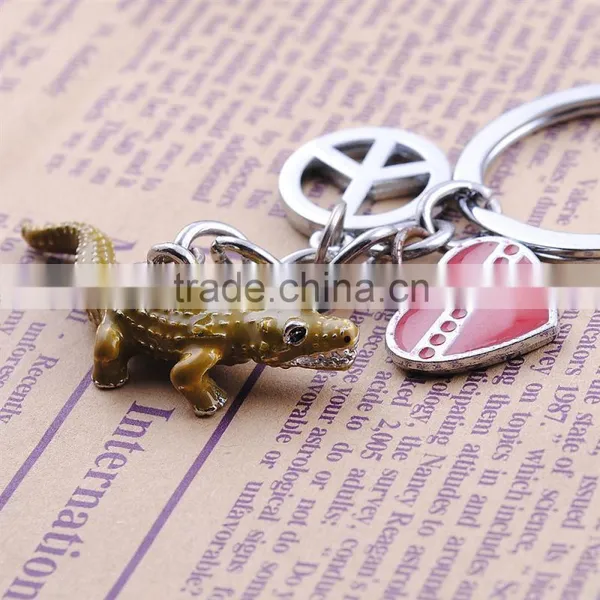 Key Chain Key Ring Wholesale Manufacturer Sell Crocodile Keychain photo-2