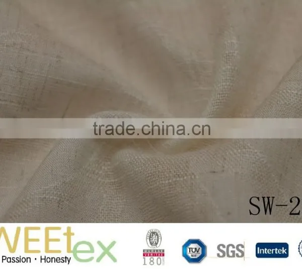NEW SAMPLE 30S RAYON VISCOSE LINEN JACQUARD FABRIC