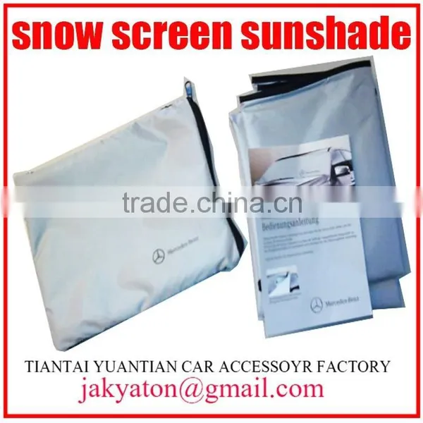 Snow Sunshade Car Sun Visor Car Sunshade Polyester Sunshade Car Accessories photo-2