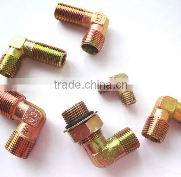 hydraulic fitting, elbow fitting