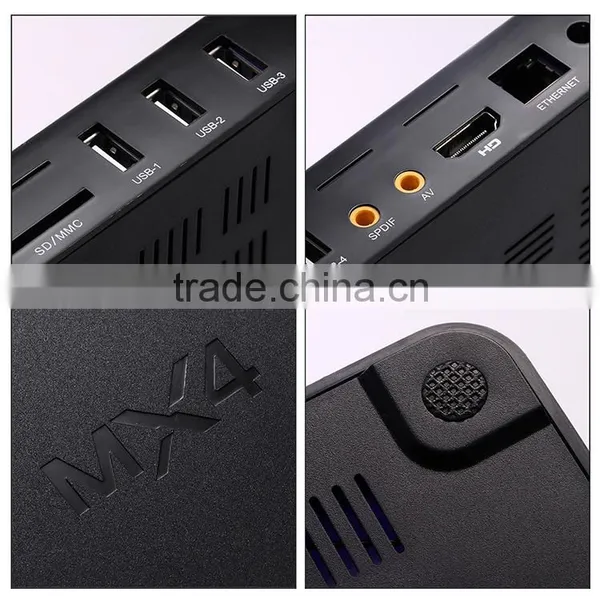 MX4 28nm Quad Core Rockchip Rk3229 4K Android 4.4 Box photo-3