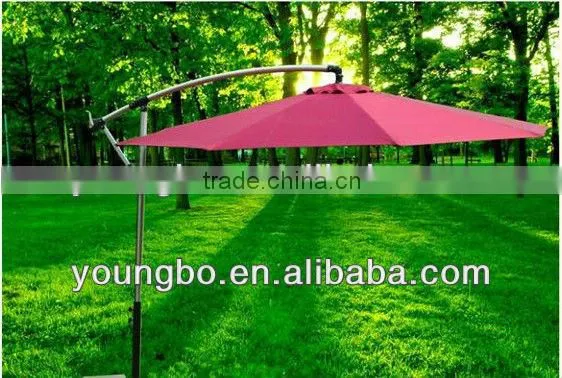 9' Windproof Patio Side Pole Umbrella photo-4