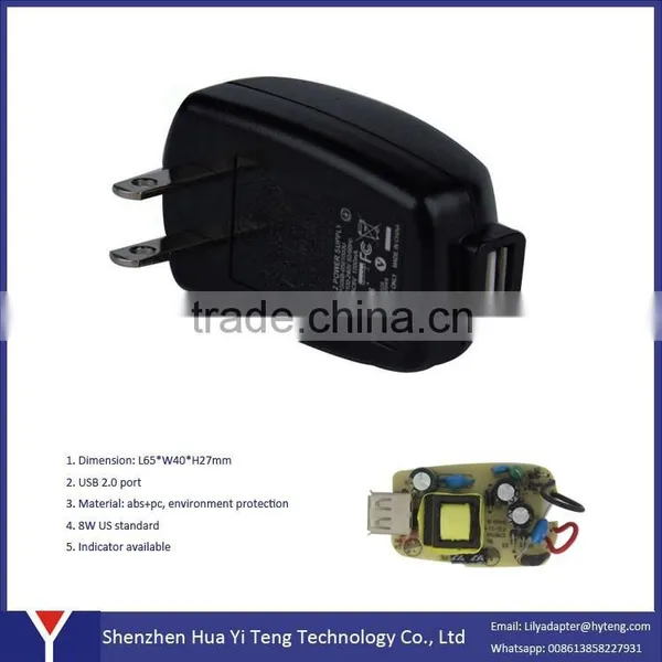 12v0.5a 500mA US Black ac Adapter photo-2