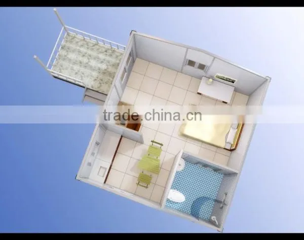 2016 New Design Modern Folding Prefab Houses/ Foldable Container House photo-4