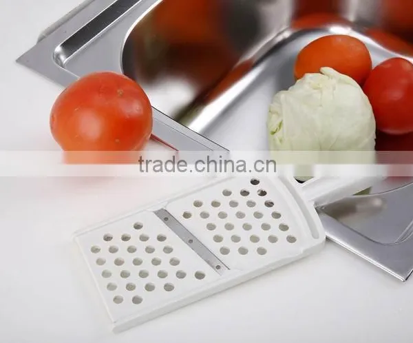 S/S+ABS 24.5*8.8*1.6 Kitchen Tools Practical and Convenient Vegetable Planing/multifunctional Manual Grater photo-3