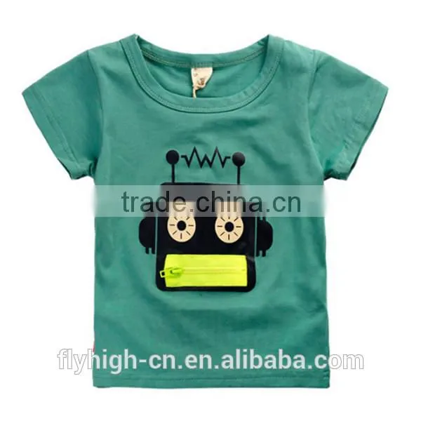 High Quality Cute Design Custom Cotton Children t Shirt,kids t Shirt photo-3