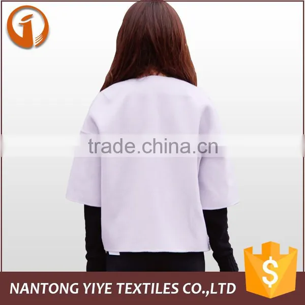 Factory Price 2016 Autumn Winter Fashion Casual Ladies/women Cloak Short Woolen Coat photo-3
