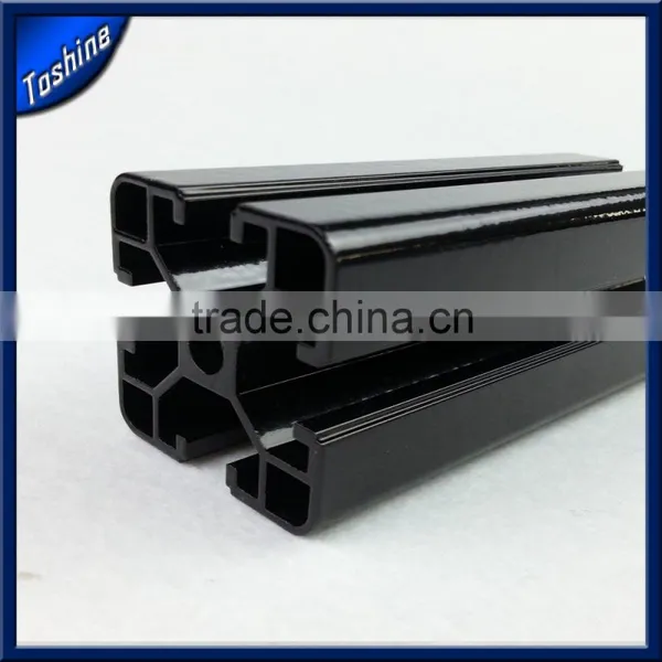 Different Colors Powder Coating Alu Profile Decorative Aluminum Extrusion Decor Aluminum Profile photo-2