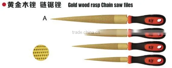 High-carbon Steel Wood Rasp With Gold Color photo-2