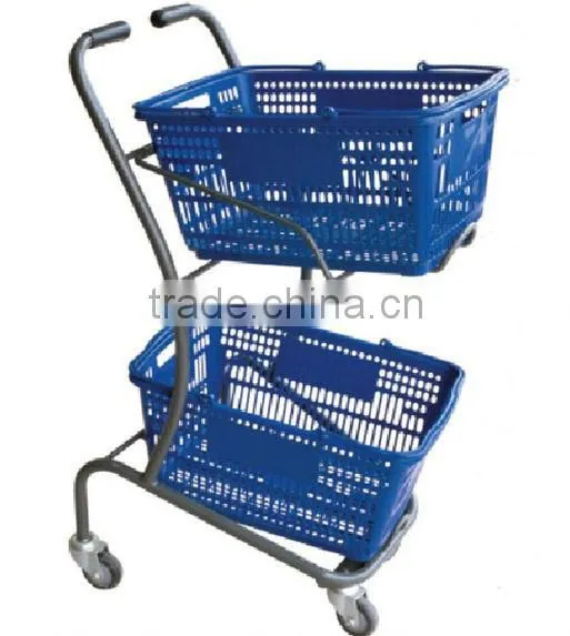 Japanese Style Supermarket Shopping Trolley