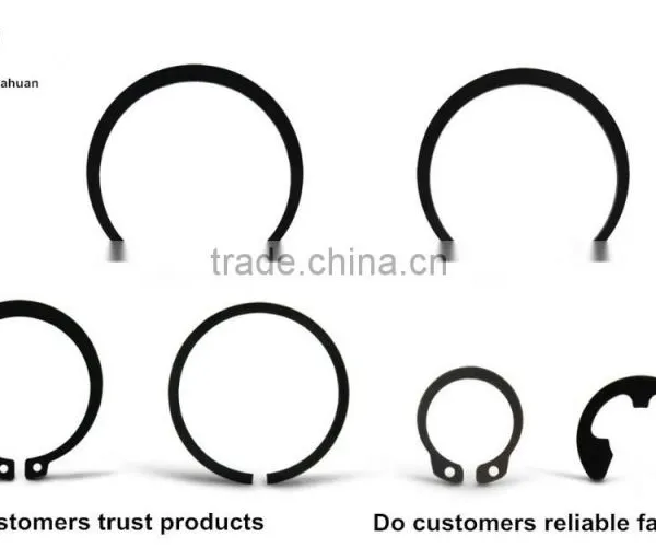 SUS420 Retaining Ring for Shaft Internal Snap Ring E Ring photo-2