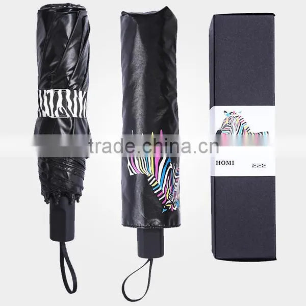 Promotion 3 Folding Advertising Color Change Umbrella photo-2