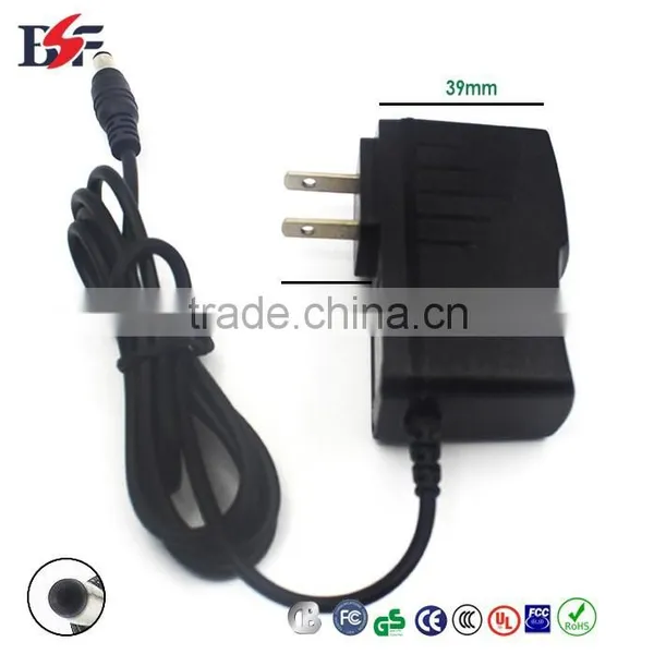 UL CE FCC Approved 9v1a Power Adapter With 2 Years Warranty