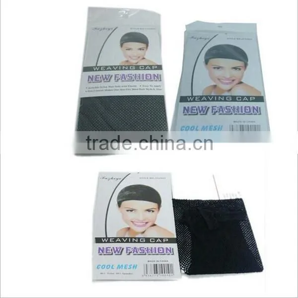 Real Hair Wigs Cap Weaving Mesh Net Fishnet Elastic Ladies Flesh Color photo-3