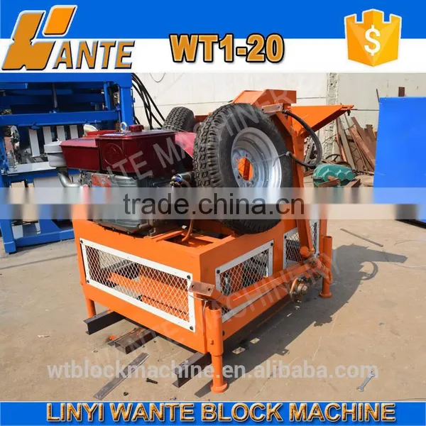 WT1-20 Clay Building Block Mesin Manufacturer photo-5