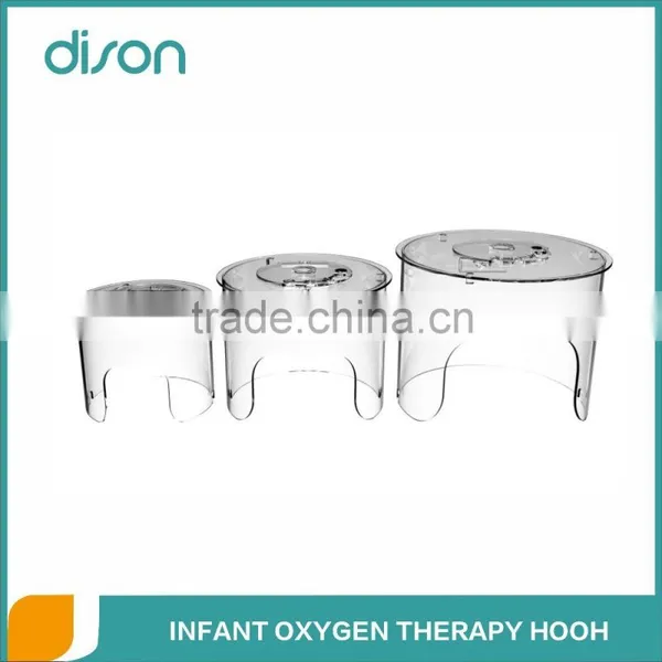 Popular Products Transparent Material Medical Oxygen Therapy Hood Price