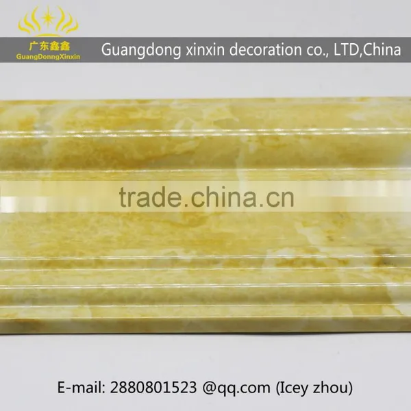 Building Decoration Waterproof Pvc Foam Crown Molding photo-2