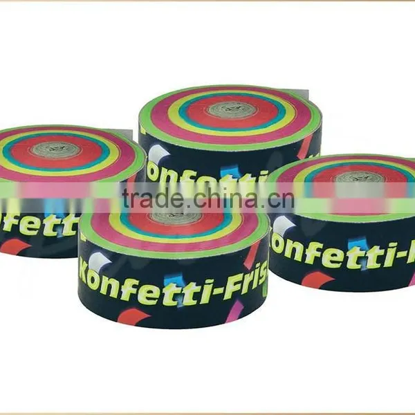 Party Frisbee Confetti Streamer/crepe Paper Frisbee Confetti Streamer Quality Choice photo-4