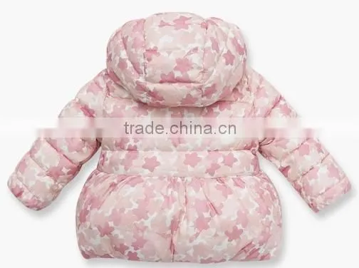 2015 High Quality Baby Thick Hooded Jacket for Winter photo-2