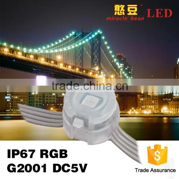 CE Rohs Building LED Decoration Outdoor 20mm 5050 LED Pixel Lighting With Top Quality photo-2