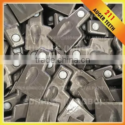 211 Pengo Replacement Wear Parts Forged Teeth Dirt Gage Tooth for Augers photo-2