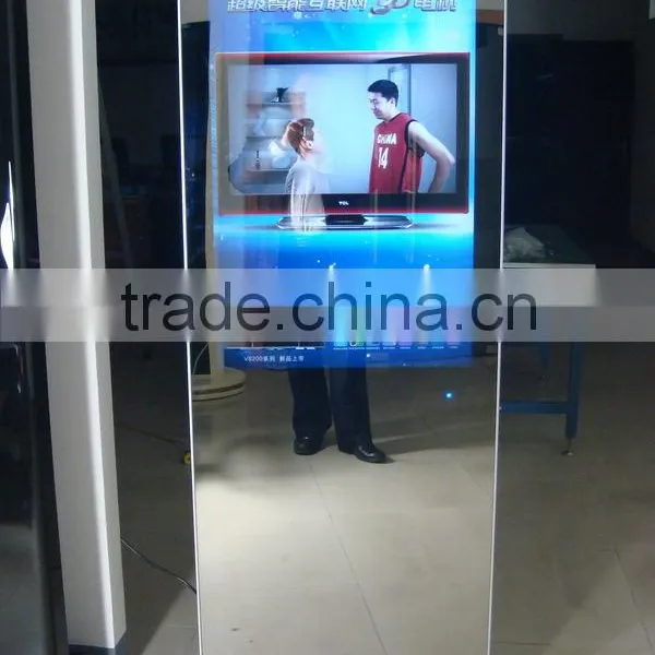 Highly Stable Mirror Digital Signage Floor Stand Player photo-3