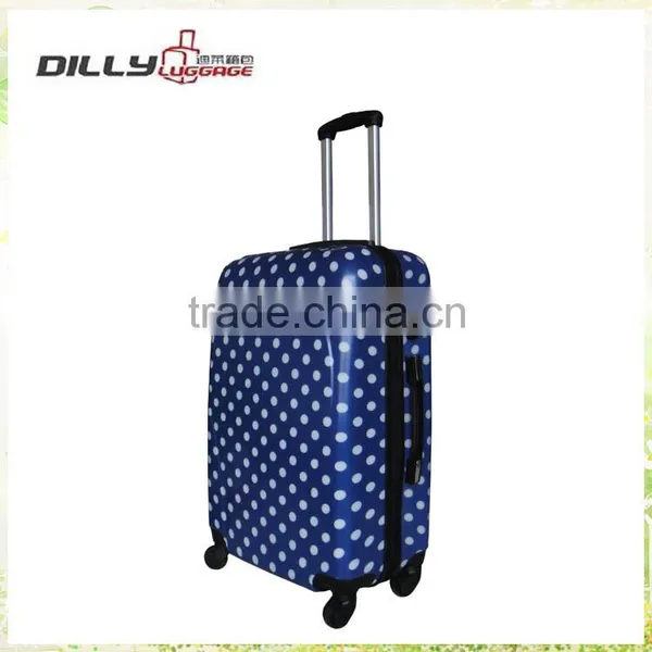Abs Trolley Luggage Hard Shell Printed Travel Abs Trolley Luggage photo-4