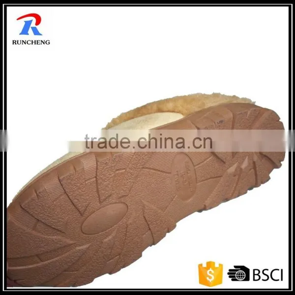 Kahki Soft Warm Home Man Slipper photo-3