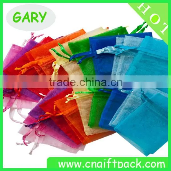 Voile Drawstring Bags Organza Drawstring Bags Cosmetic photo-6