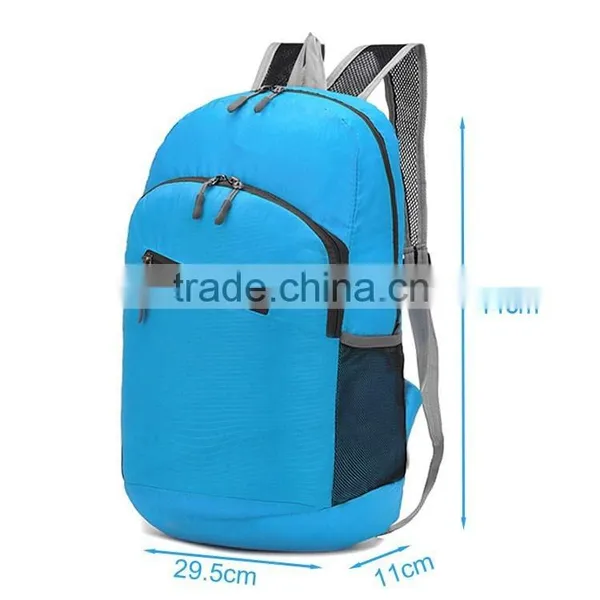Cheap China Blue Foldable Hiking Bags Backpack BB008 photo-2